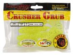 Твистеры съедобные LJ Pro Series Crusher Grub 4.5 in (114 мм), цвет 071, 4 шт — изображение 2