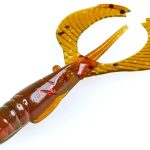 Мягкая приманка Lucky John Curly Shrimp 2in (50 мм), цвет PA16, 10 шт.