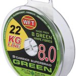 Леска плетёная WFT KG x8 Green 150 м, 0.16 мм