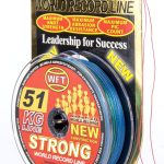 Леска плетёная WFT KG STRONG Multicolor 300 м, 0.32 мм