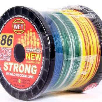 Леска плетёная WFT KG STRONG Multicolor 600 м, 0.52 мм