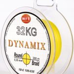 Леска плетёная WFT KG ROUND DYNAMIX Yellow 300 м, 0.35 мм