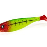 Виброхвост LJ 3D Red Tail Shad 5" (12.7 см), цвет PG15, 3 шт.