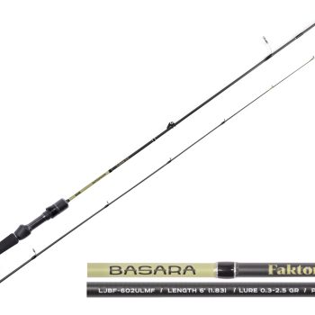 Спиннинг LUCKY JOHN Basara Faktor 2.5 6" (183 см, 0.3-2.5 г, арт. LJBF-602ULMF)