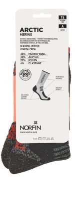 Носки Norfin T4A ARCTIC MERINO CREW р.(42-44) L — изображение 5