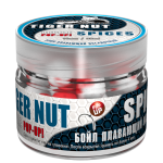 Бойлы насад. плав. двух цв. Sonik Baits TIGER NUT-SPICES Fluo Pop-ups 14мм 90мл