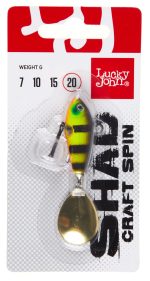 Тейл-спиннер Lucky John SHAD CRAFT SPIN 20г, цвет 004 — изображение 2