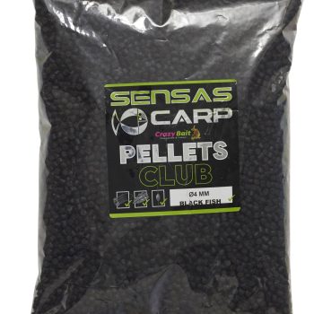 Пеллетс Sensas Club BLACK FISH 4мм 1кг