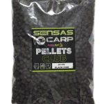 Пеллетс Sensas Club BLACK FISH 8мм 1кг