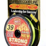 Леска плетёная WFT KG STRONG Chartreuse 150 м, 0.25 мм