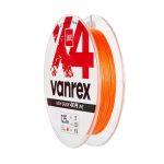Плетеный шнур LUCKY JOHN Vanrex X4 BRAID Fluo Orange 125 м - 0,20 мм — изображение 5
