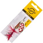 Блесна вращающаяся LUCKY JOHN Spin-X Round №4, 11 г, цвет GR, арт. LJSR04-GR
