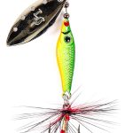 Блесна LUCKY JOHN Trian Blade Long 12 г, цвет 008