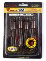 Виброхвост Lucky John TIOGA FAT 4.5in (114 мм), цвет PA03 4 шт. — изображение 2