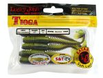 Мягкая съедобная приманка LJ Pro Series Tioga 3.9 in (100 мм), цвет T53, 5 шт — изображение 2