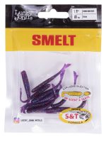 Слаги съедобные Lucky John Smelt 1.8" (4.6 см), цвет S63, 10 шт — изображение 3