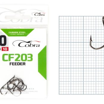 Крючки Cobra FEEDER SPECIALIST, размер №10, упаковка 10 шт.