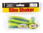 Мягкая съедобная приманка LJ Pro Series Slim Shaker 4in (100 мм), цвет T57, 6 шт — изображение 2