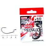 Крючки офсетные LUCKY JOHN Predator LJH355 №1, 8шт — изображение 4