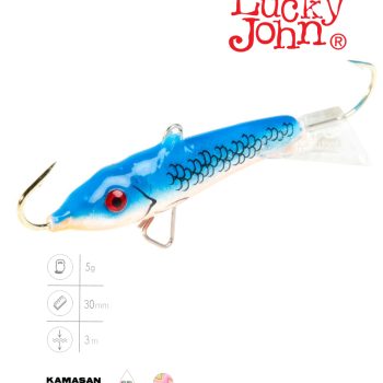 Балансир LUCKY JOHN Classic №4 (+тройник), цвет 45H, арт. 81401-45H