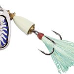 Блесна Blue Fox Vibrax Glow №2, цвет GLB, арт. BFGVS2-GLB