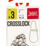Застежки LJ Pro Series CROSSLOCK №003, 31.5кг, 7шт.