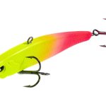 Воблер вертикальный Lucky John Slim VIB S 70, цвет 373