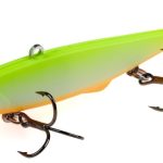 Воблер вертикальный Lucky John Fishtail VIB S 90, цвет 003
