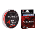 Плетеный шнур Maximus 4PE / #3 / 0.285 мм / Red / 150 м — изображение 2